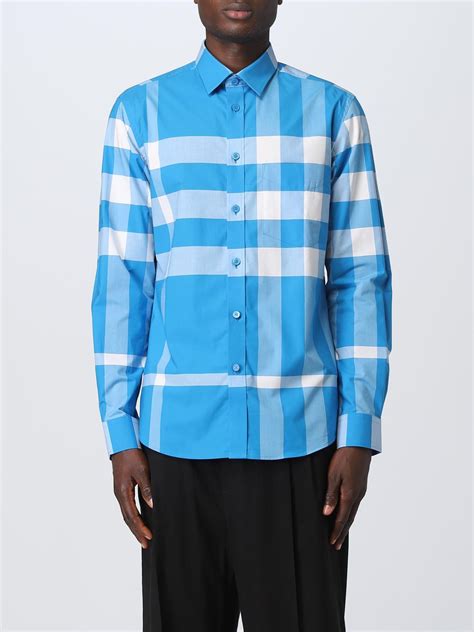 burberry red and blue shirt|authentic burberry shirt.